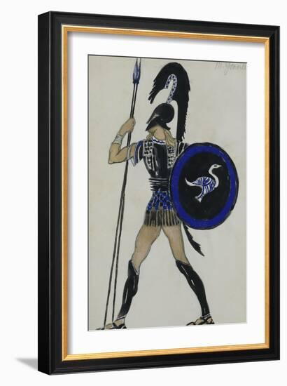 Costume Design for Phaedre; Hippolitus-Leon Bakst-Framed Giclee Print