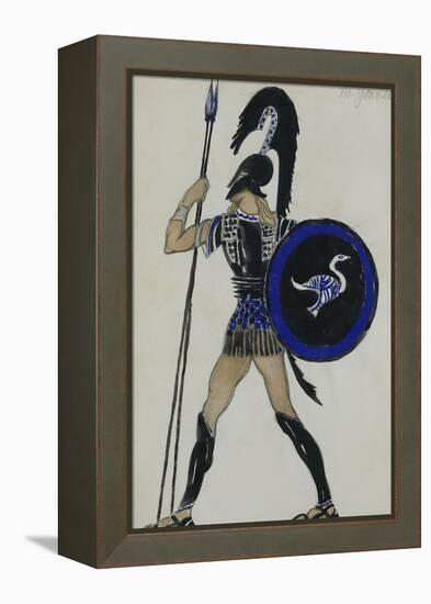 Costume Design for Phaedre; Hippolitus-Leon Bakst-Framed Premier Image Canvas