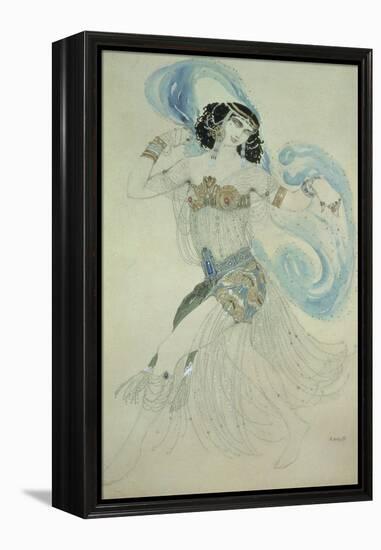 Costume Design for Salome in "Dance of the Seven Veils," 1908-Leon Bakst-Framed Premier Image Canvas