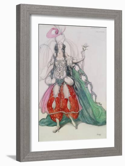 Costume Design for Scheherazade: Zobeide (Jane Marnac)-Leon Bakst-Framed Giclee Print