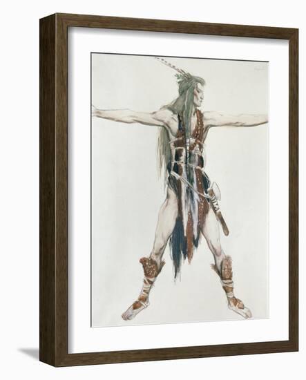 Costume Design for Siegfried-Charles Ricketts-Framed Giclee Print