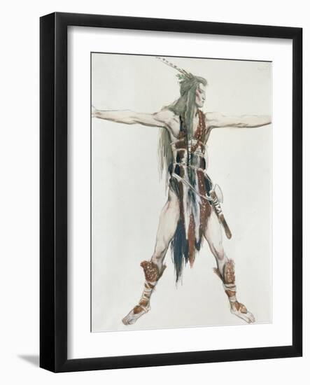 Costume Design for Siegfried-Charles Ricketts-Framed Giclee Print