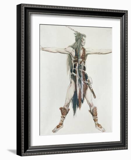 Costume Design for Siegfried-Charles Ricketts-Framed Giclee Print