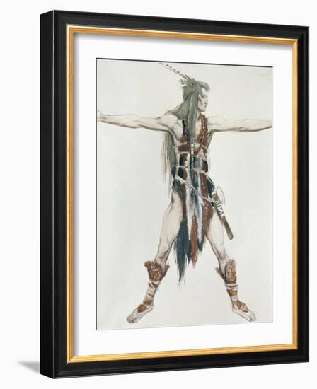 Costume Design for Siegfried-Charles Ricketts-Framed Giclee Print