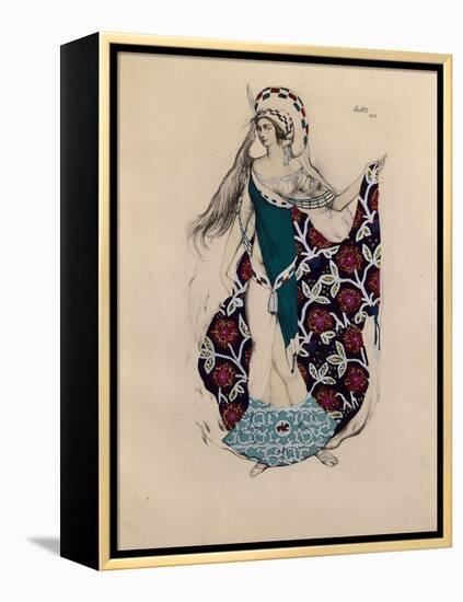 Costume Design for the Ballet Artémis Troublée by Paul Paray, 1922-Léon Bakst-Framed Premier Image Canvas