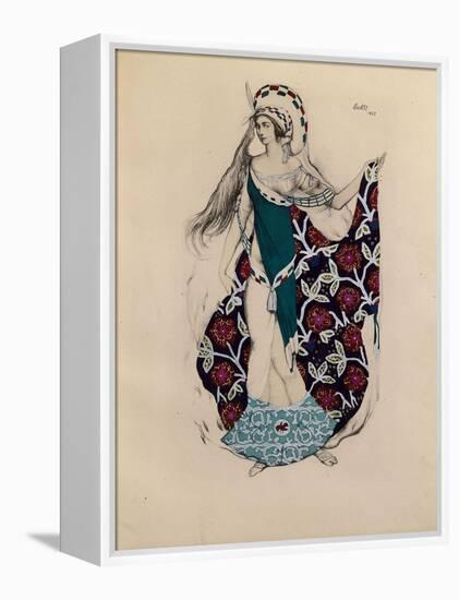 Costume Design for the Ballet Artémis Troublée by Paul Paray, 1922-Léon Bakst-Framed Premier Image Canvas