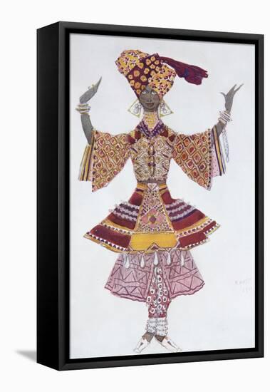 Costume Design for the Ballet Blue God, 1912-Léon Bakst-Framed Premier Image Canvas