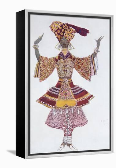 Costume Design for the Ballet Blue God, 1912-Léon Bakst-Framed Premier Image Canvas