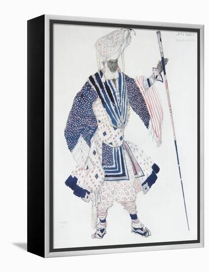 Costume Design for the Ballet Blue God, 1912-Léon Bakst-Framed Premier Image Canvas