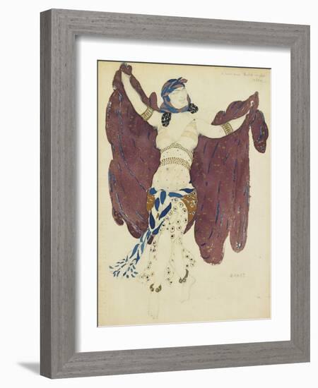 Costume Design for the Ballet Cleopatra-Léon Bakst-Framed Giclee Print