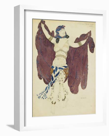 Costume Design for the Ballet Cleopatra-Léon Bakst-Framed Giclee Print