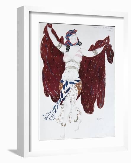 Costume Design for the Ballet Cléopatre, 1909-Léon Bakst-Framed Giclee Print