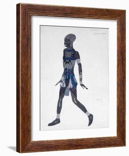 Costume Design for the Ballet Cléopatre, 1909-Léon Bakst-Framed Giclee Print