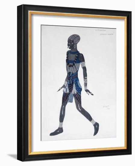 Costume Design for the Ballet Cléopatre, 1909-Léon Bakst-Framed Giclee Print