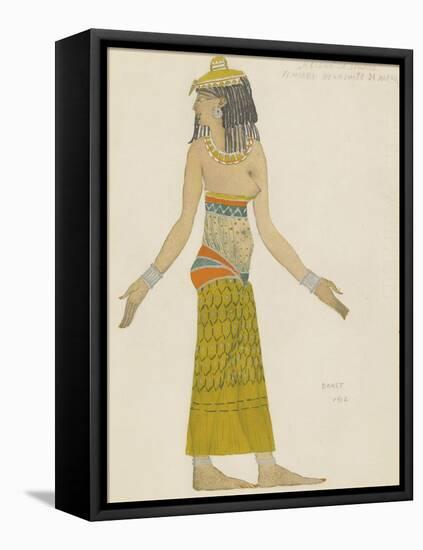 Costume Design for the Ballet Hélène De Sparte by E. Verhaeren and D. De Séverac-Léon Bakst-Framed Premier Image Canvas