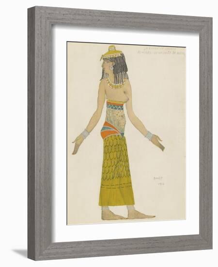 Costume Design for the Ballet Hélène De Sparte by E. Verhaeren and D. De Séverac-Léon Bakst-Framed Giclee Print