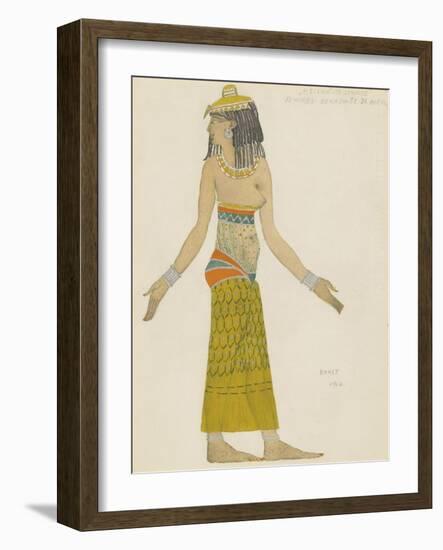 Costume Design for the Ballet Hélène De Sparte by E. Verhaeren and D. De Séverac-Léon Bakst-Framed Giclee Print