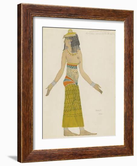 Costume Design for the Ballet Hélène De Sparte by E. Verhaeren and D. De Séverac-Léon Bakst-Framed Giclee Print