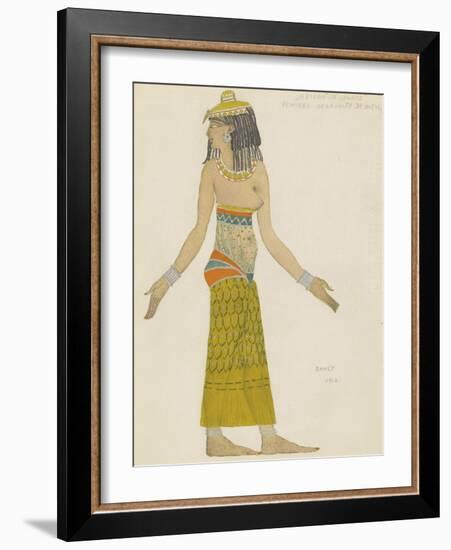 Costume Design for the Ballet Hélène De Sparte by E. Verhaeren and D. De Séverac-Léon Bakst-Framed Giclee Print