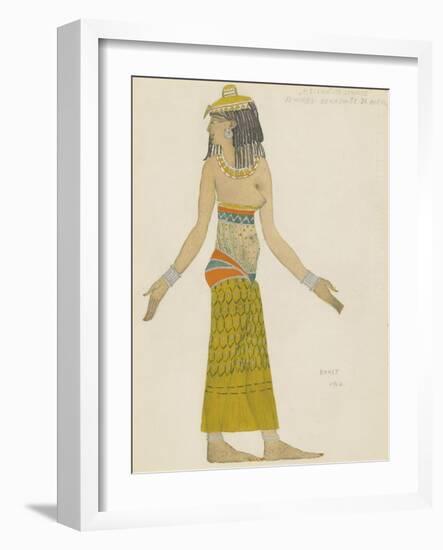 Costume Design for the Ballet Hélène De Sparte by E. Verhaeren and D. De Séverac-Léon Bakst-Framed Giclee Print