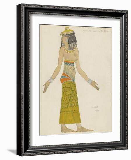 Costume Design for the Ballet Hélène De Sparte by E. Verhaeren and D. De Séverac-Léon Bakst-Framed Giclee Print