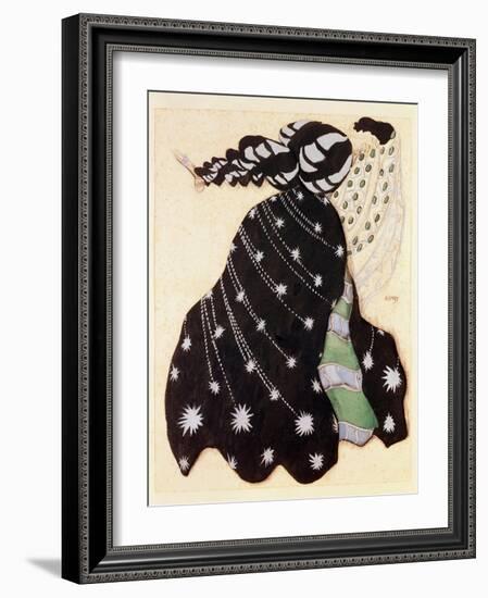 Costume Design for the Ballet 'La Legende de Joseph', 1914-Leon Bakst-Framed Giclee Print