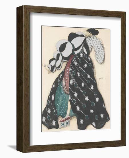 Costume Design for the Ballet La Légende De Joseph-Léon Bakst-Framed Giclee Print