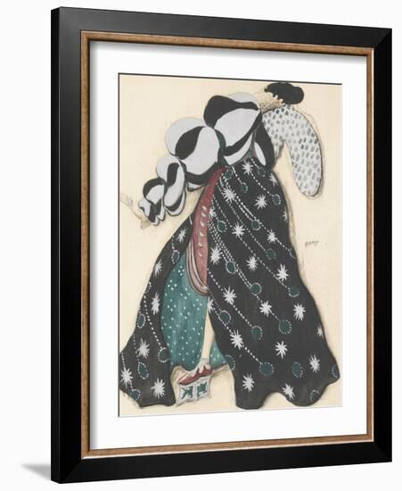 Costume Design for the Ballet La Légende De Joseph-Léon Bakst-Framed Giclee Print