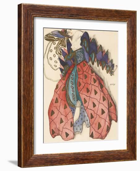 Costume Design for the Ballet La Légende De Joseph-Léon Bakst-Framed Giclee Print