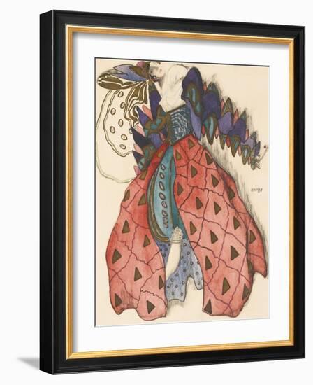 Costume Design for the Ballet La Légende De Joseph-Léon Bakst-Framed Giclee Print