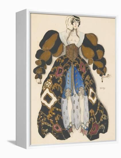 Costume Design for the Ballet La Légende De Joseph-Léon Bakst-Framed Premier Image Canvas