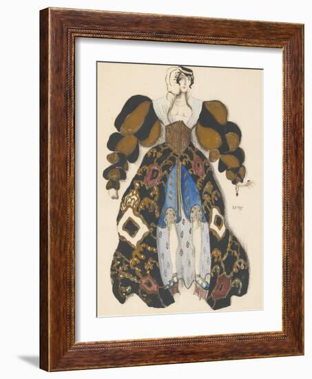 Costume Design for the Ballet La Légende De Joseph-Léon Bakst-Framed Giclee Print