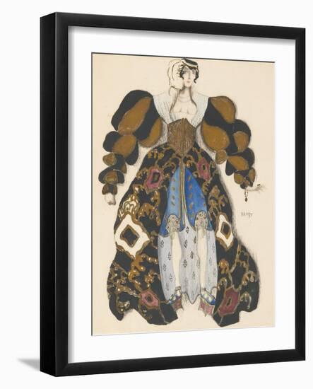 Costume Design for the Ballet La Légende De Joseph-Léon Bakst-Framed Giclee Print