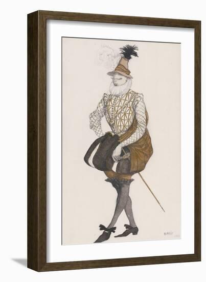 Costume Design for the Ballet Sleeping Beauty-Léon Bakst-Framed Giclee Print