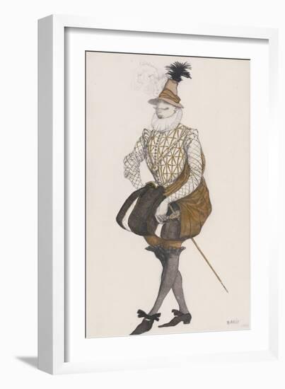 Costume Design for the Ballet Sleeping Beauty-Léon Bakst-Framed Giclee Print