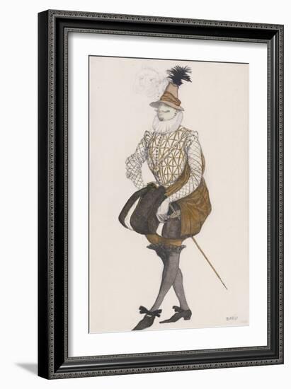 Costume Design for the Ballet Sleeping Beauty-Léon Bakst-Framed Giclee Print