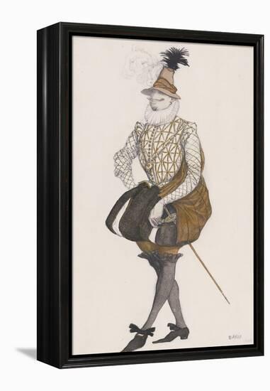 Costume Design for the Ballet Sleeping Beauty-Léon Bakst-Framed Premier Image Canvas