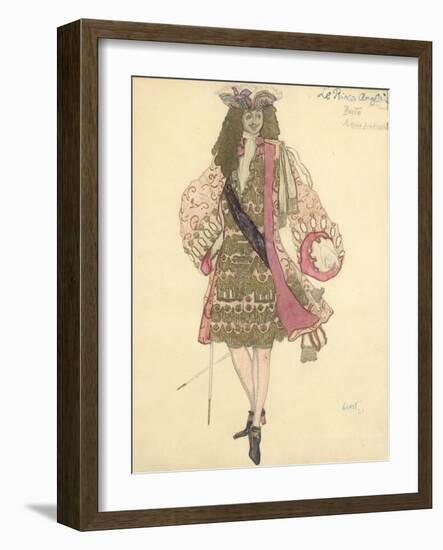 Costume Design for the Ballet Sleeping Beauty-Léon Bakst-Framed Giclee Print