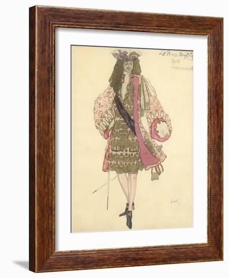 Costume Design for the Ballet Sleeping Beauty-Léon Bakst-Framed Giclee Print