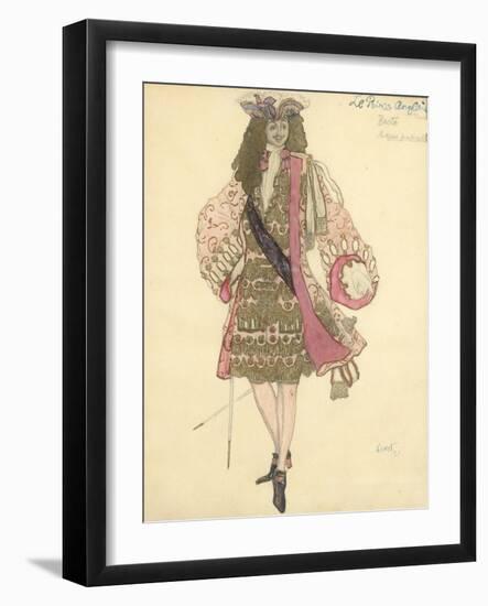 Costume Design for the Ballet Sleeping Beauty-Léon Bakst-Framed Giclee Print