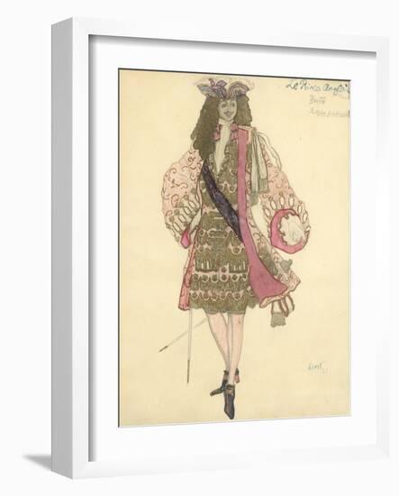 Costume Design for the Ballet Sleeping Beauty-Léon Bakst-Framed Giclee Print