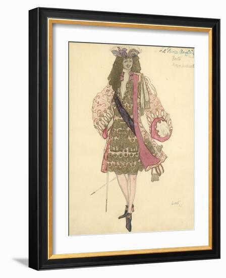 Costume Design for the Ballet Sleeping Beauty-Léon Bakst-Framed Giclee Print