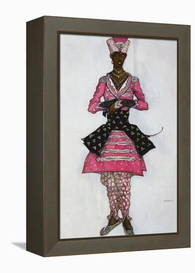 Costume Design for the Indian Bridegroom, from Sleeping Beauty, 1921 (Colour Litho)-Leon Bakst-Framed Premier Image Canvas