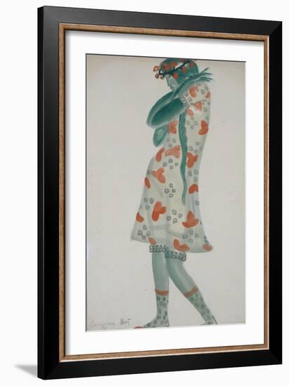 Costume Design for the Opera Snow Maiden, 1919-Boris Dmitryevich Grigoriev-Framed Giclee Print