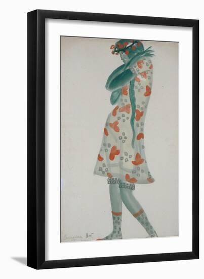 Costume Design for the Opera Snow Maiden, 1919-Boris Dmitryevich Grigoriev-Framed Giclee Print