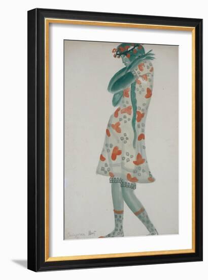 Costume Design for the Opera Snow Maiden, 1919-Boris Dmitryevich Grigoriev-Framed Giclee Print