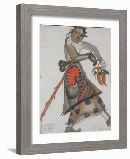 Costume Design for the Opera Snow Maiden, 1919-Boris Dmitryevich Grigoriev-Framed Giclee Print