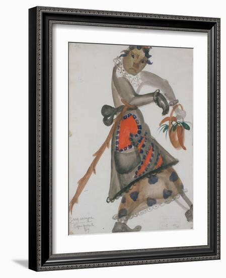 Costume Design for the Opera Snow Maiden, 1919-Boris Dmitryevich Grigoriev-Framed Giclee Print