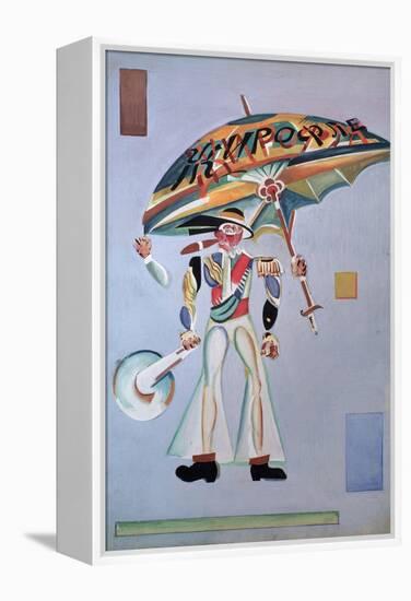 Costume Design for the Operetta Girofle-Giroflia by Ch. Lecocq, 1922-Georgi Bogdanovich Yakulov-Framed Premier Image Canvas