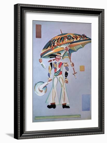 Costume Design for the Operetta Girofle-Giroflia by Ch. Lecocq, 1922-Georgi Bogdanovich Yakulov-Framed Giclee Print